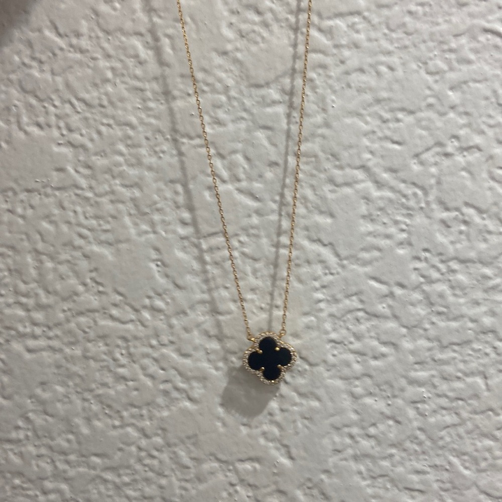 Rachel Zoe necklace 925 gold plated . New